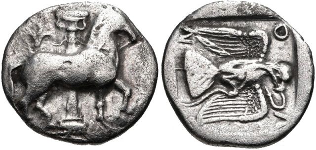 Монеты древней Греции